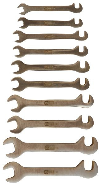 KS Tools BRONZEplus dubbele steeksleutelset klein, 10-delig, 963.7131