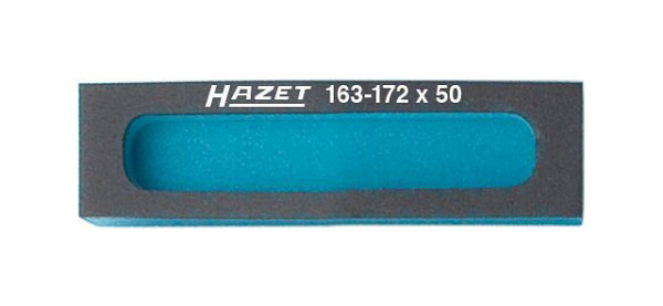 Hazet zachtschuiminleg, met vakken voor kleine onderdelen, 1 vak voor kleine onderdelen H 33 x B 172 x D 50 mm, 163-172X50