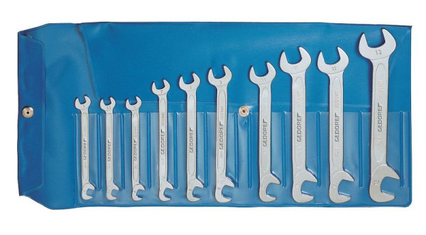 GEDORE dubbele steeksleutelset, klein, 10-delig, 6099000