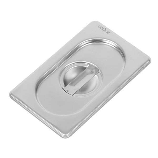 Vogue Heavy Duty Deksels voor GN Pannen 1/9 RVS, DW460