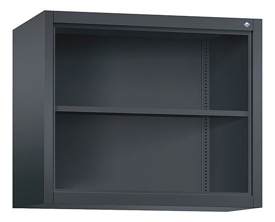 C+P opzetplank Acurado, H790xB930xD400mm, kleur: zwartgrijs, 9165-000 S10005