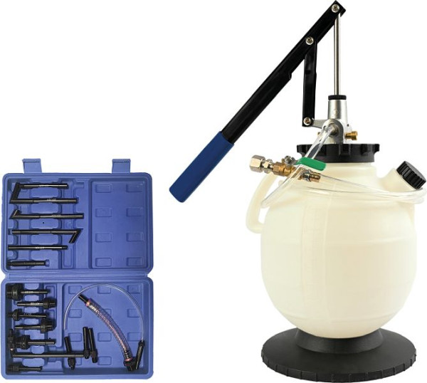 Kunzer professioneel olievulapparaat met 18 adapters (inhoud 7,5 L), 7OEG18.1