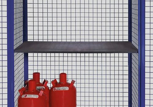 DENIOS plank voor gasflessenkast GF 8.18 en GF 8.19, 137-126