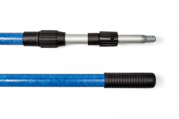 De Witte telescoopsteel PRO 3 x 1,5 m blauw, 600.100.010