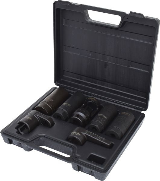 KS Tools 3/8"+1/2" sensordoppenset, 7-delig, 150.2100