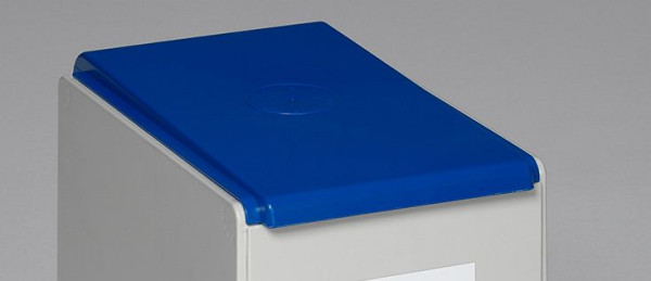 VAR deksel voor kunststof bak 40 l, blauw, 38002