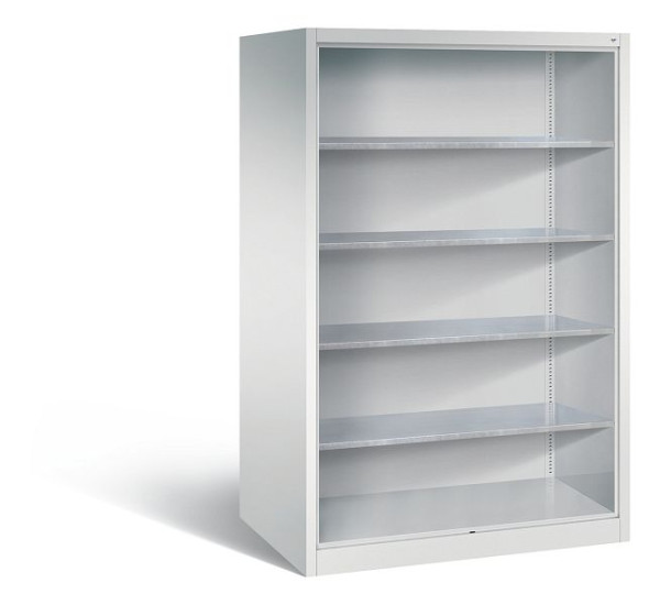 C+P plank H1950xB1200xD800mm, kleur: lichtgrijs, 8934-02 S10001