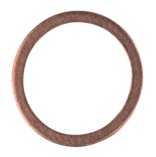 KS Tools afdichtring, koper, buitendiameter 18 mm, binnendiameter 14 mm, verpakking van 10, 430.1503