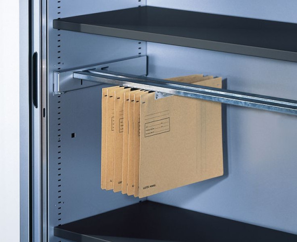 C+P Pendelstange für Pendelmappen System Elba/LeitzB846xT341 mm, Schwarzgrau, 3202-82 S10000
