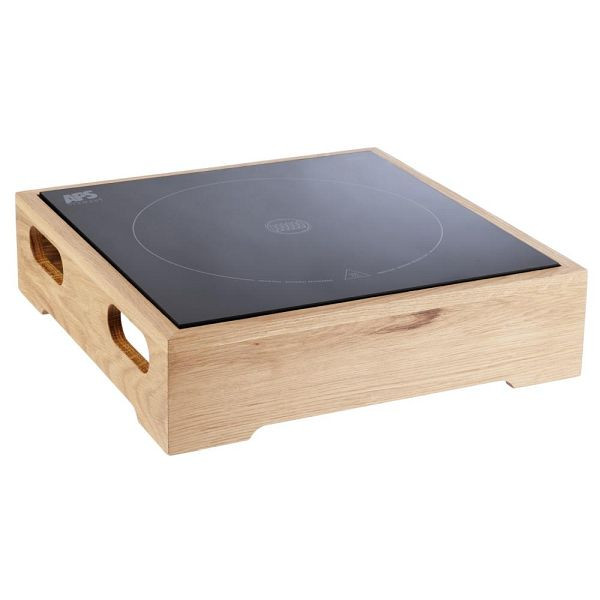 APS inductiestation met stroomkabel, 39 x 39 cm, hoogte: 10 cm, 14050