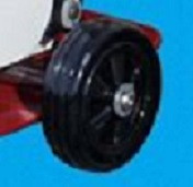 PowerPac wielset rubber banden voor PPR2100B/D, PPR rubber