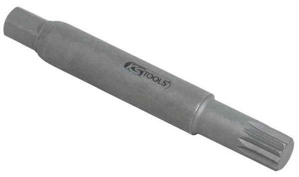KS Tools 10 mm schokdemper meertand (XZN®) tegenhouder bitdop, M12, 150.9481