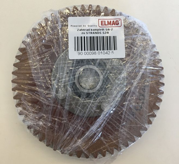 ELMAG tandwiel compleet 58-2, voor STRANDS S28, 9801042