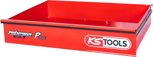KS Tools lade met logo en kogelgeleiding voor werkplaatswagen P20, 755x568x154 mm, 873.2008-R002P