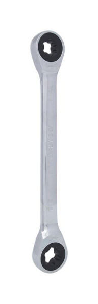 KS Tools GEARplus Torx E dubbele ratelringsleutel, E14xE18, 503.4355