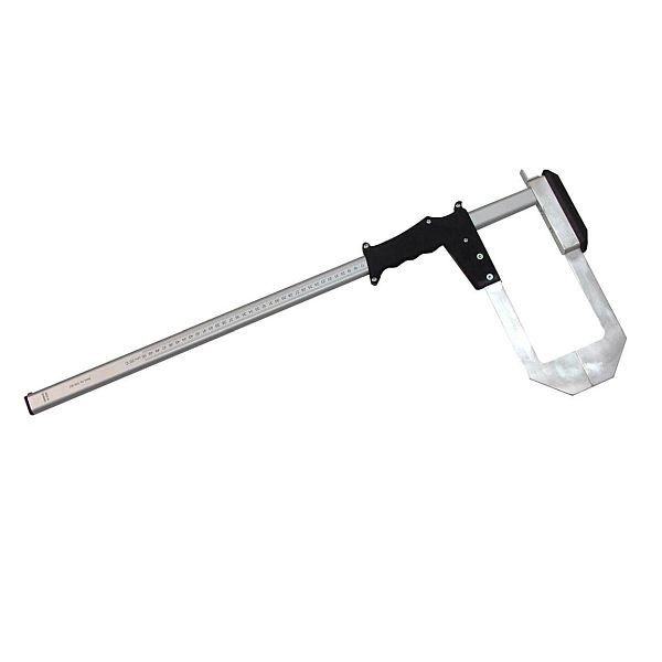 NESTLE wandschuifmaat aluminium, 30x15mm ovaal profiel, meetbereik 60cm inwendig, 21102000