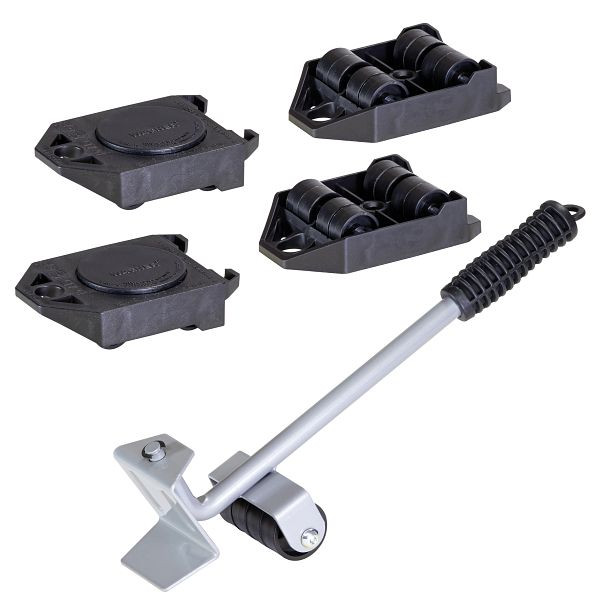 WAGNER Kombi-Set Rolly + Lifter, 4x Rolly schwarz, 1x Lifter, 20311305