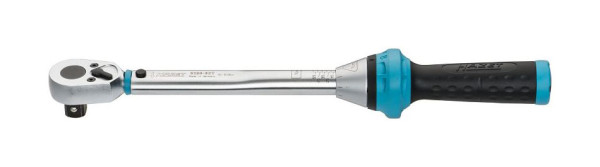 Hazet momentsleutel, Nm min-max: 10 - 60 Nm, tolerantie: 3%, massief vierkant 12,5 mm (1/2 inch), 5120-3CT