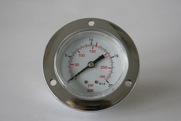 ELMAG manometer voor inbouw (positie 5) voor PLS 350-1100, 9101578