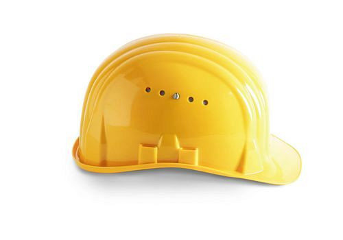 Schuberth bouwveiligheidshelm met 6-puntsgordel, volgens DIN-EN 397, geel, 116-357