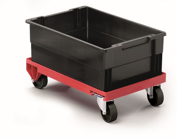 DURABLE opbergwagen, rood, 1809693180