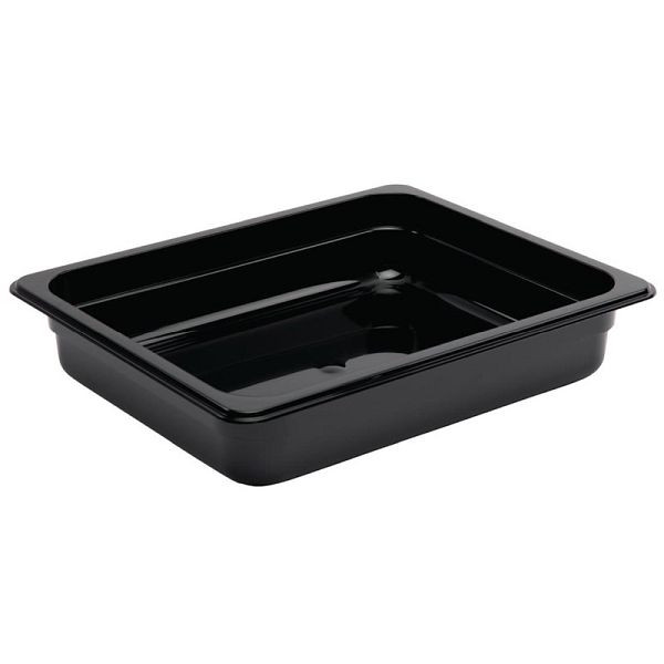 Vogue GN bak GN1/2 zwart 65mm, U458