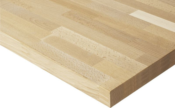 RAU massief beukenhouten werkblad, 2000x40x700 mm, B-200-070-40