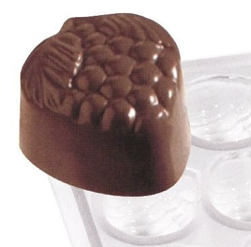 Contacto chocoladevorm aardbei, 6751/010