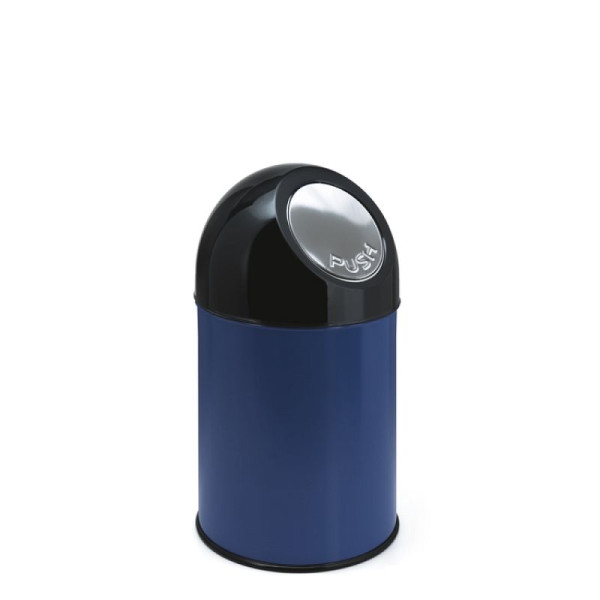 Stein HGS HGS afvalbak -Bullet Bin-, blauw/met binnenbak, 30 liter, 16487