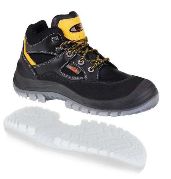 Hase Safety TIBET, Sicherheitshochschuhe schwarz, Gr. 36-48, EN 20345-S3, Größe: 42, 52078-00-42
