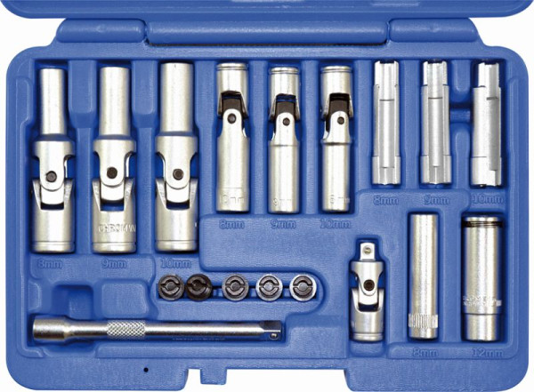 Kunzer gloeibougie-verwijdergereedschap, 18-delig, 7GKA18