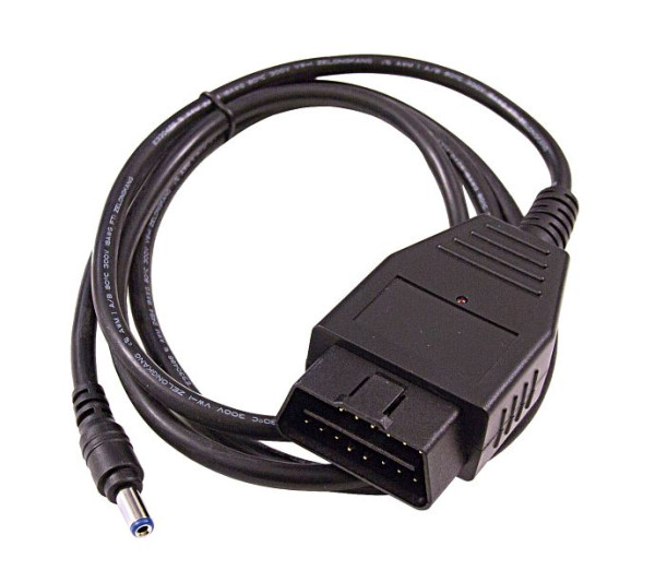 ELMAG kabeladapter laagspanningsstekker voor 10A uitgang, naar OBD II, naar Smart Booster X7 voor behoud van de boordspanning (max. 30 seconden), 56082