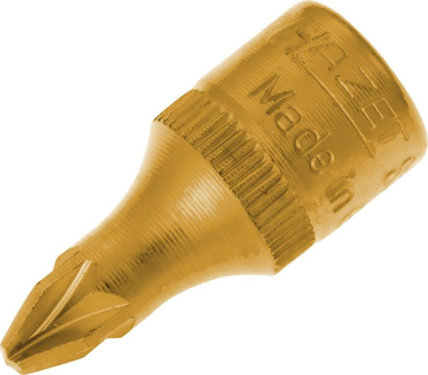 Hazet schroevendraaierdop, hol vierkant 6,3 mm (1/4"), Pozidriv-profiel PZ, PZ2, 8507-PZ2