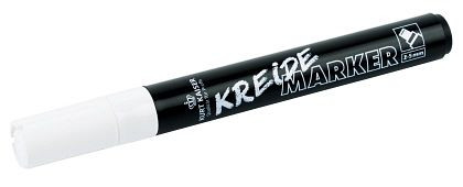 Contacto krijtstift 2-5 mm, wit, 7702/050