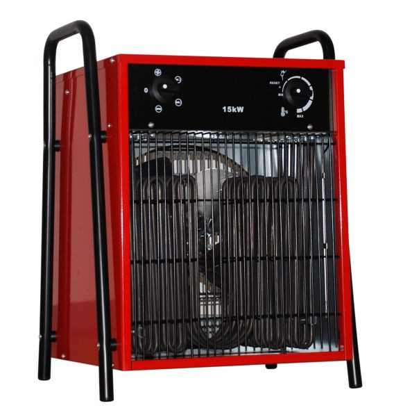 DeKon Industrie-Heizer / Heizlüfter, rot, Luftleistung: 1.300 m³/h, IFH03-150H