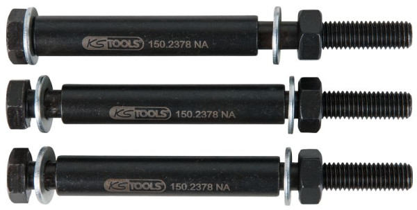 KS Tools spansteunen voor halve schalenset, 3-delig, 150.2378