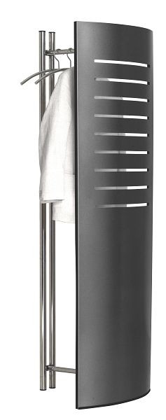 Kerkmann tec-art staande kapstok, antraciet, B 600 x D 400 x H 1700 mm, antraciet, 30607113