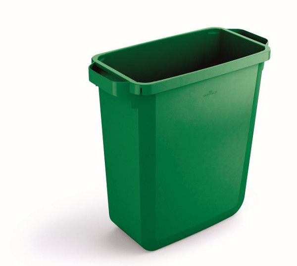 DURABLE DURABIN 60, groen, afval- en recyclingcontainer, 6 stuks, 1800496020