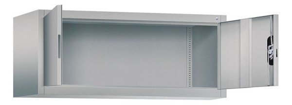 C+P bovenkast Acurado, H500xB1200xD500mm, kleur: wit aluminium, verzonken handgreep, 9484-000 S10186