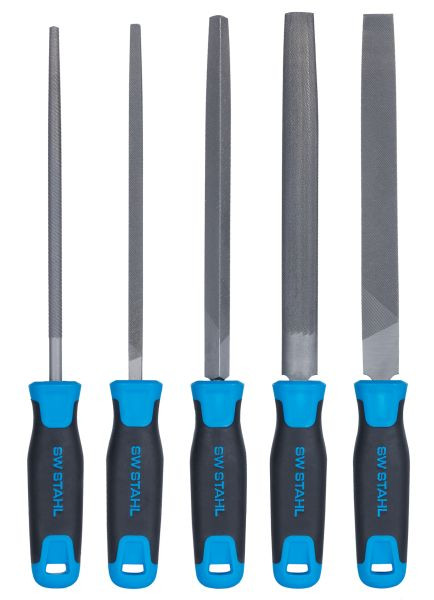 SW stalen vijlenset, 5 stuks, 90940L