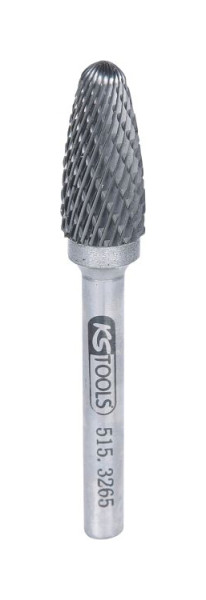 KS Tools HM rondboogfrees vorm F, 12 mm, 515.3265