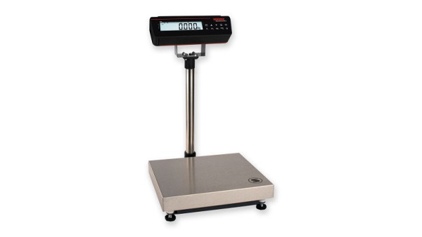 Soehnle statiefweegschaal met Terminal 3820, drie bereiken, maximale belasting: 3 / 6 / 15kg, cijferstappen: 1 / 2 / 5g, 310x275mm, IP42, 7970.03.020