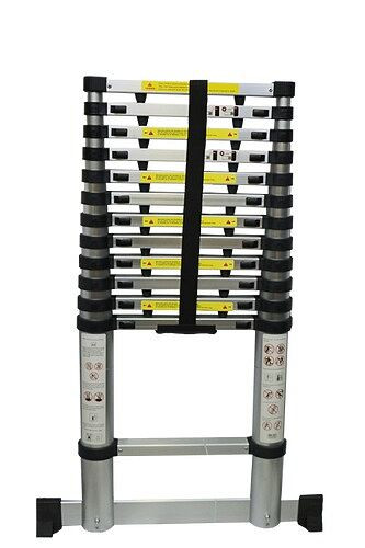 MMXX telescopische leunladder 3,8 m 13 sporten, 45047