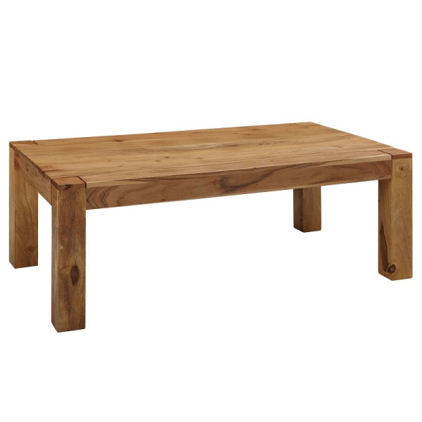 Wohnling salontafel MUMBAI massief acaciahout 110 cm breed design natuurproduct landelijke stijl, WL1.448