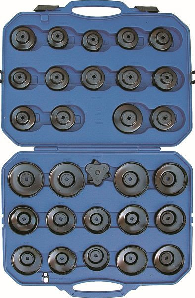 Kunzer oliefilterdopset, 30-delig, 7FL30