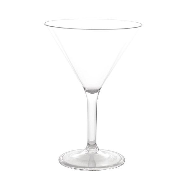 Olympia Kristallon polycarbonaat martini glazen 30cl, pak van 12, DS131