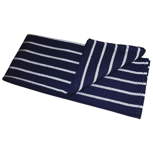 Vogue keukendoek blauw en wit gestreept, CE146