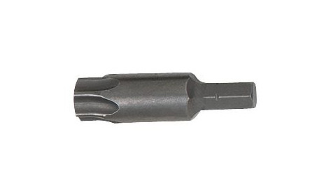 KS Tools bit met 8,0 mm zeskantaandrijving voor Torx-schroeven T60, 50 mm lang, 150.1233