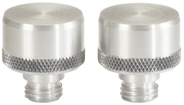 KS Tools aluminium schroevendraaierbevestigingsset, 2 stuks, diameter 10 mm, 156.0449