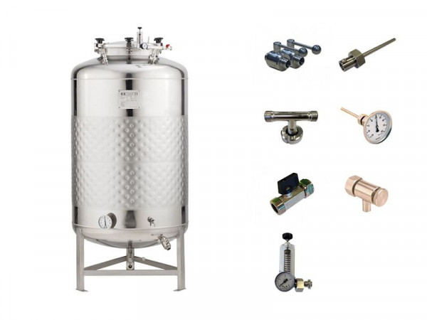 Speidel set RVS druktank 625 liter